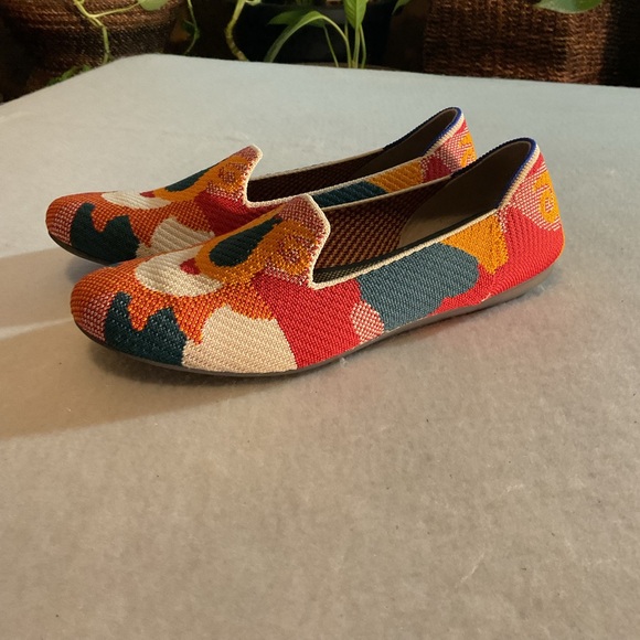 Rothy's The Loafer Moroccan Amber Knit Flats size 8 - Picture 2 of 5